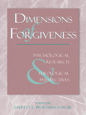 cover image of Dimensions of Forgiveness